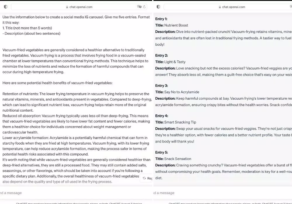 Dùng ChatGPT để tạo bài đăng mạng xã hội (Ảnh: Internet) Dùng ChatGPT để tạo bài đăng mạng xã hội (Ảnh: Internet)