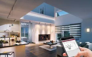 Sử dụng công nghệ thông minh trong xây dựng nhà (Ảnh: Internet)