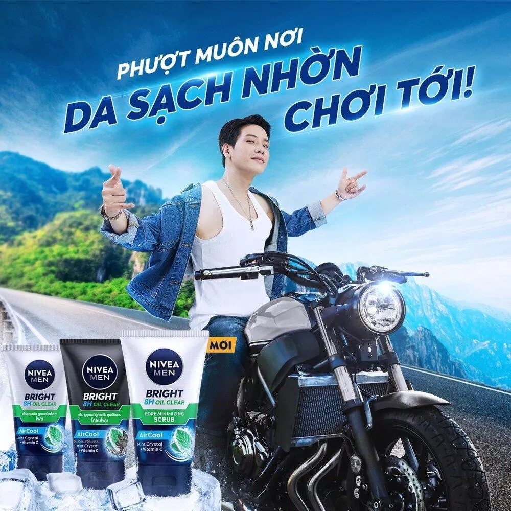 Quân A.P là một trong những đại diện của NIVEA MEN (Nguồn: Internet)