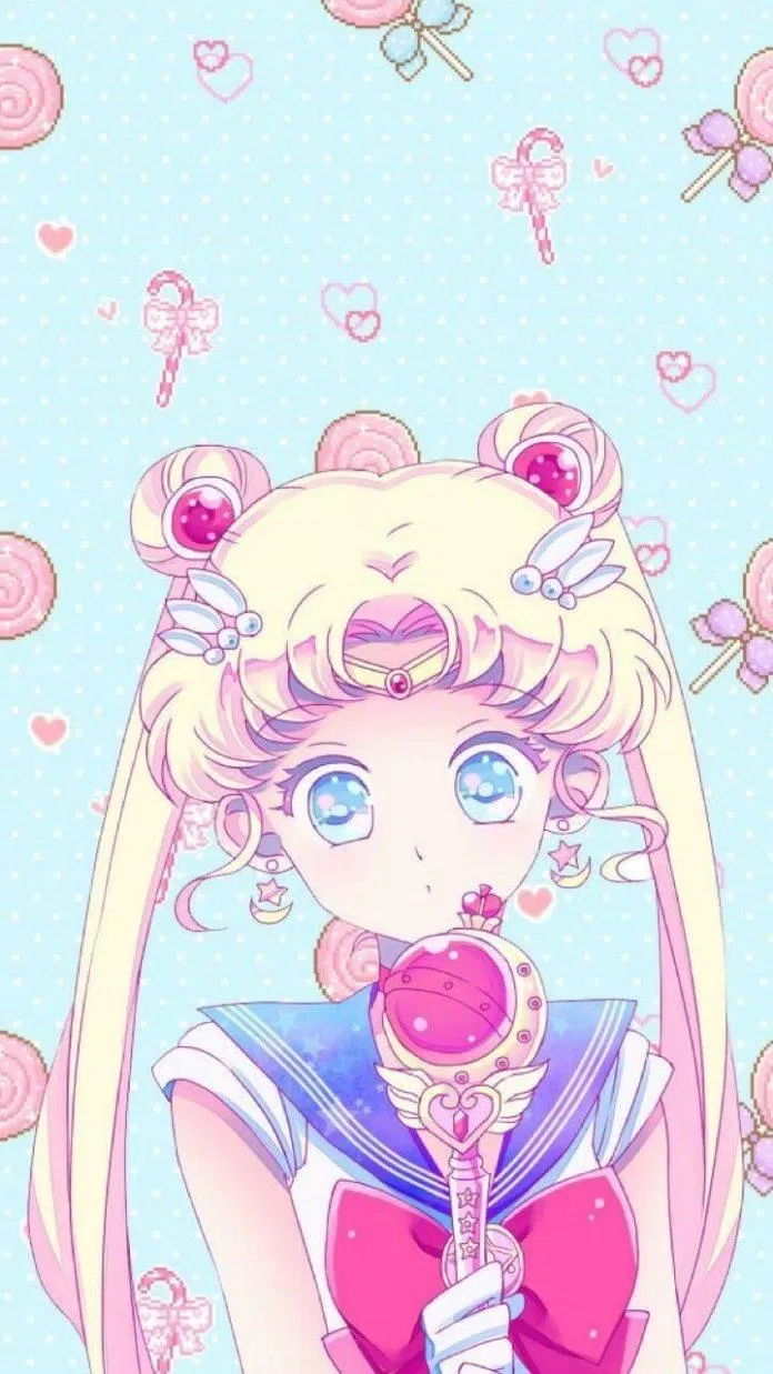 Tổng hợp hình nền đẹp Thủy Thủ Mặt Trăng cute, ấn tượng nhất (Ảnh: Internet)