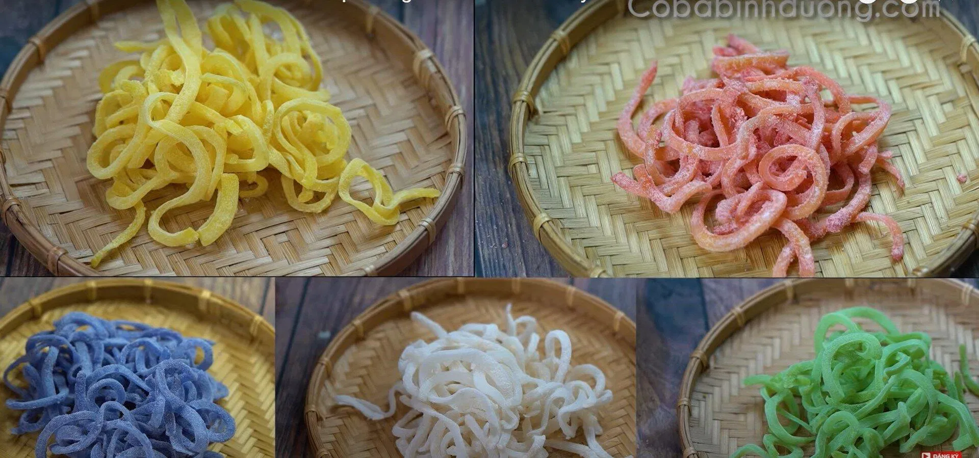 Hong khô mứt dừa