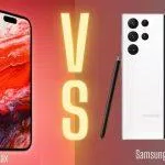 So sánh iPhone 15 Pro Max và Samsung Galaxy S23 Ultra (Ảnh: Internet)