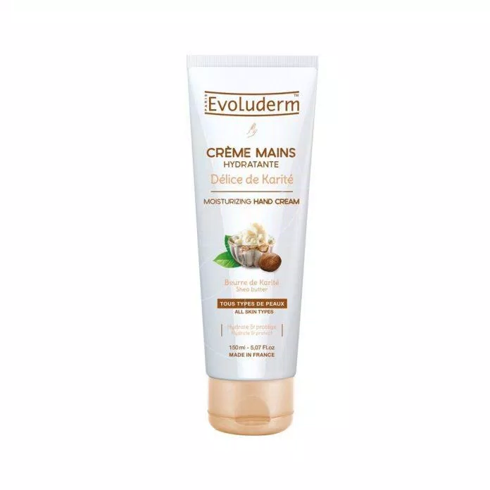 Kem dưỡng ẩm làm mềm bảo vệ da tay Evoluderm chiết xuất Bơ Hạt Mỡ Karite