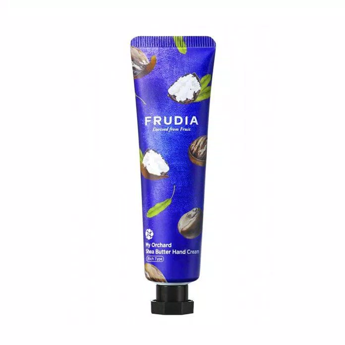 Kem dưỡng da tay chiết xuất bơ hạt mỡ Frudia My Orchard Shea Butter Handcream