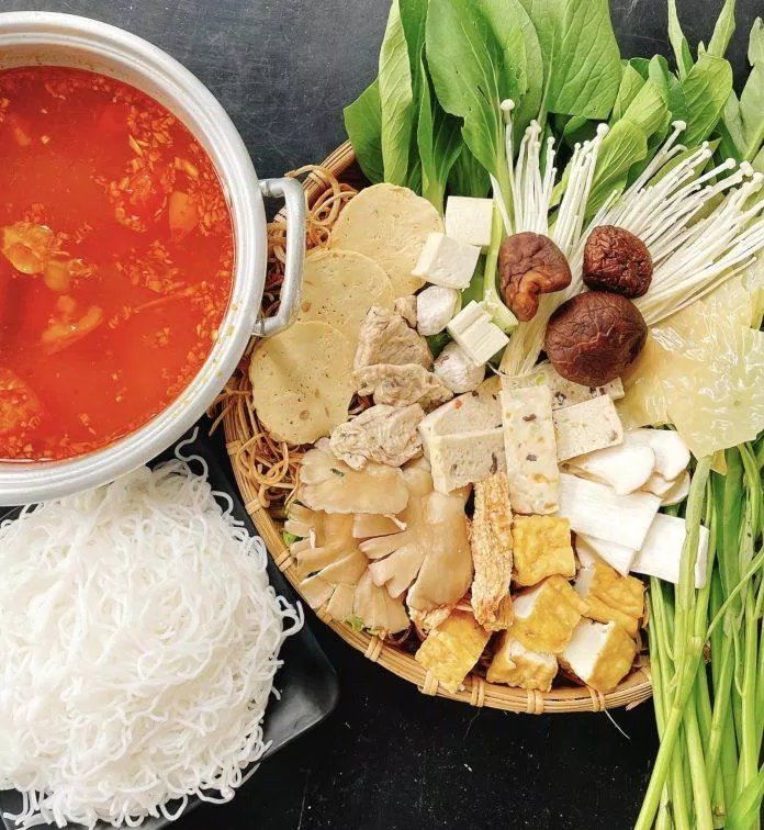 Một số món có trong thực đơn của quán