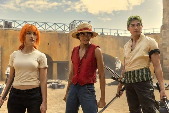 Luffy, Nami, Zoro trong One Piece live action (Ảnh: Internet)