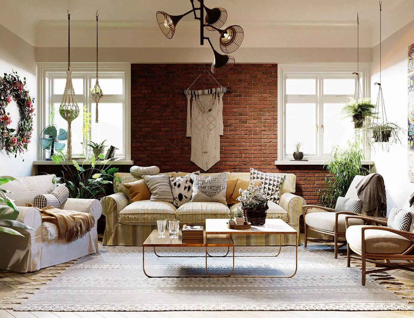 Khám phá phong cách thiết kế nội thất Bohemian (Ảnh: Internet) Khám phá phong cách thiết kế nội thất Bohemian (Ảnh: Internet)