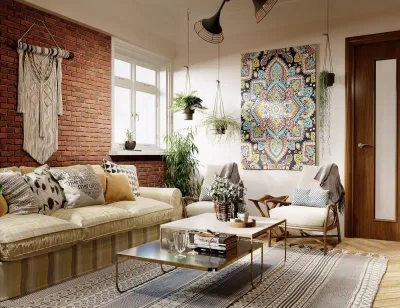 Khám phá phong cách thiết kế nội thất Bohemian (Ảnh: Internet) Khám phá phong cách thiết kế nội thất Bohemian (Ảnh: Internet)