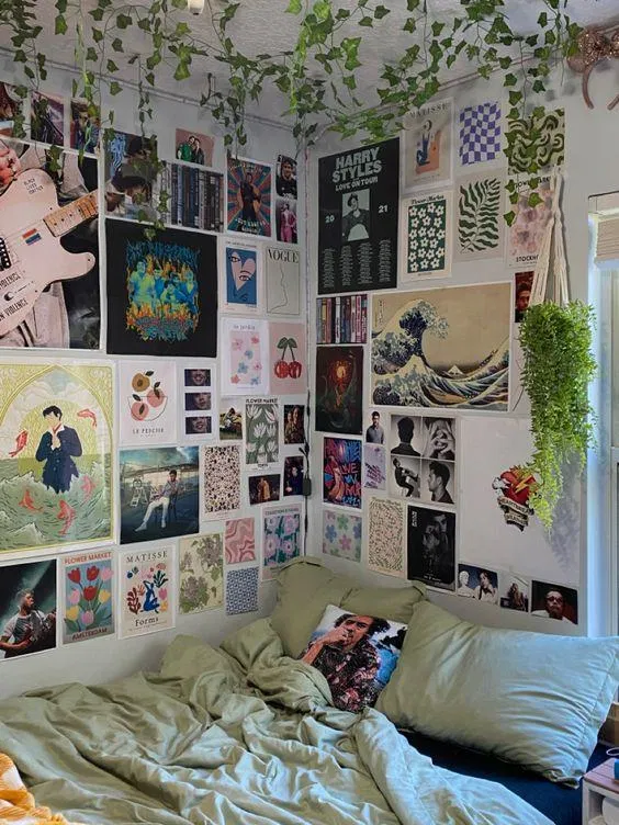 Decor phòng ngủ phong cách Y2K (Nguồn: internet)