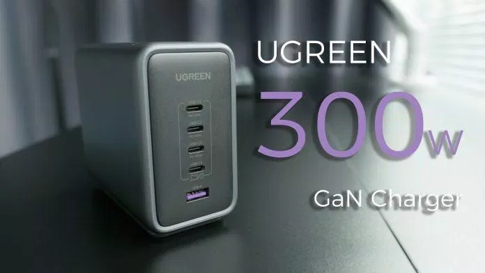 Bộ sạc Nexode 300W GaN của Ugreen (Ảnh: Internet) Bộ sạc Nexode 300W GaN của Ugreen (Ảnh: Internet)