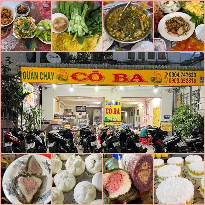 Quán chay Cô Ba (Ảnh: internet)