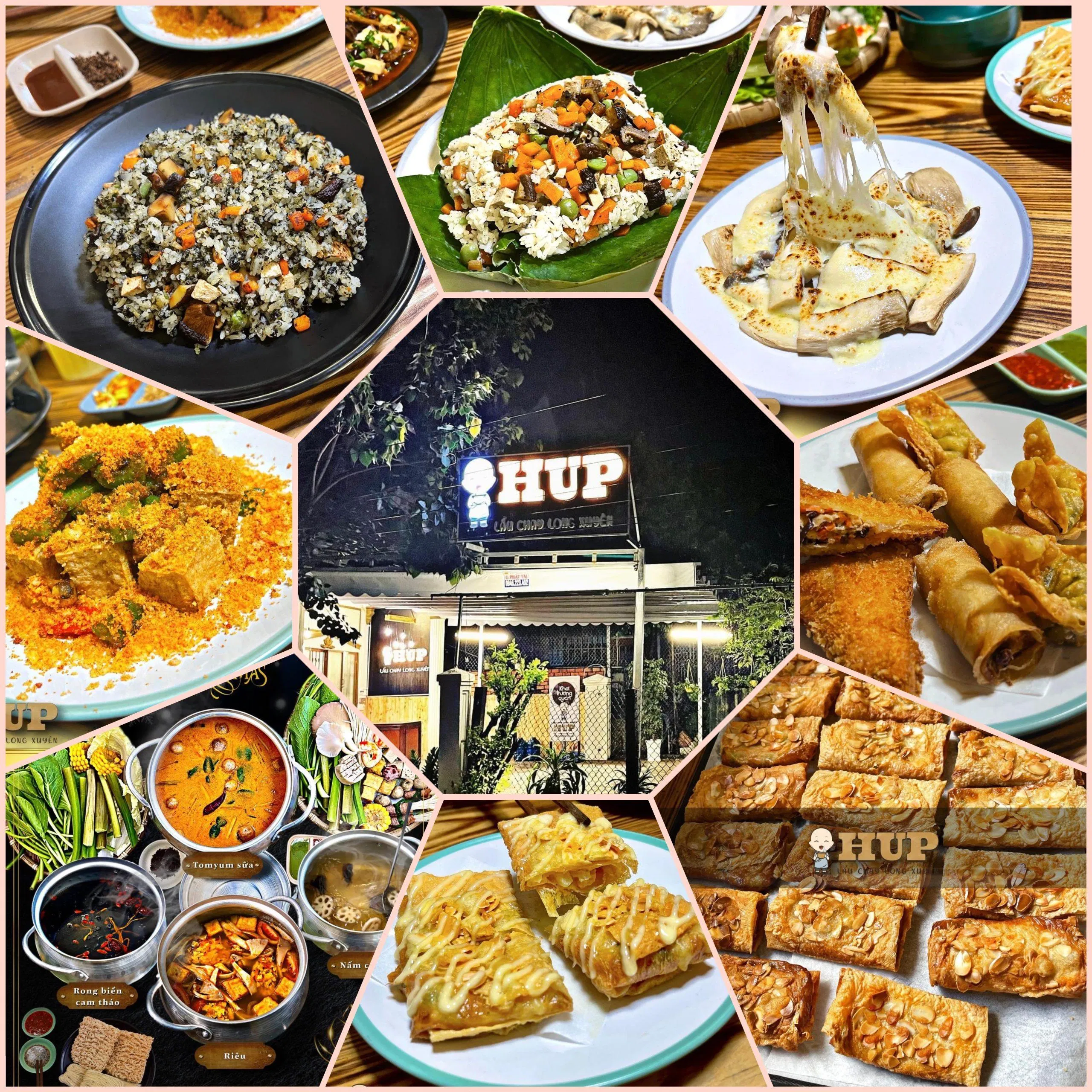 Quán chay Hup (Ảnh: internet)