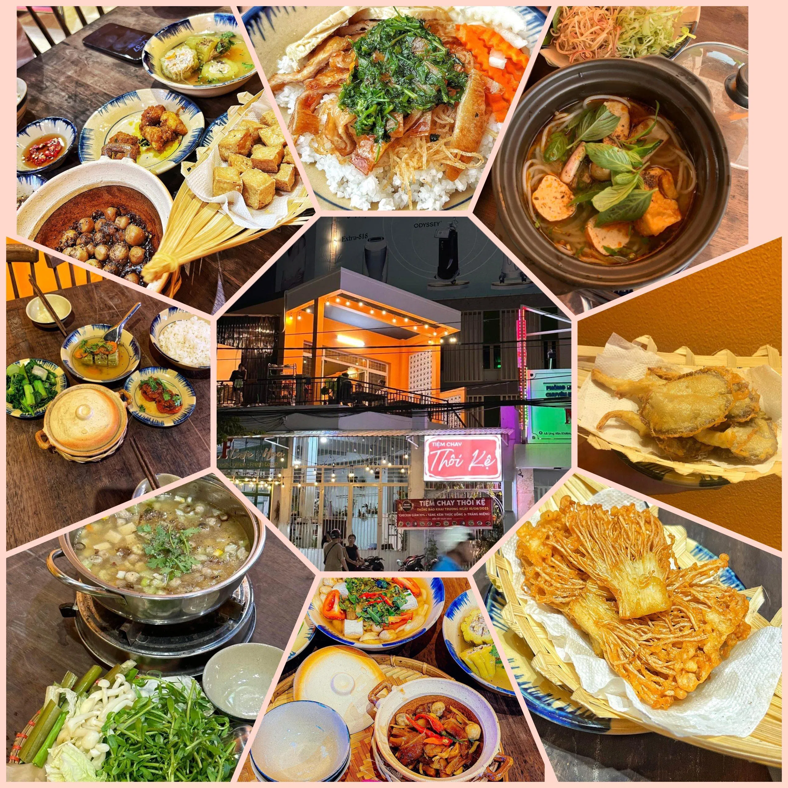 Quán chay Thôi Kệ (Ảnh: internet)