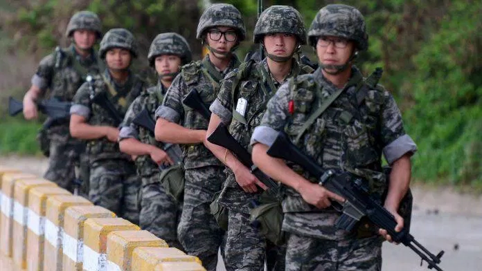 Hình ảnh minh họa cho quân nhân Hàn Quốc (Nguồn: Internet)