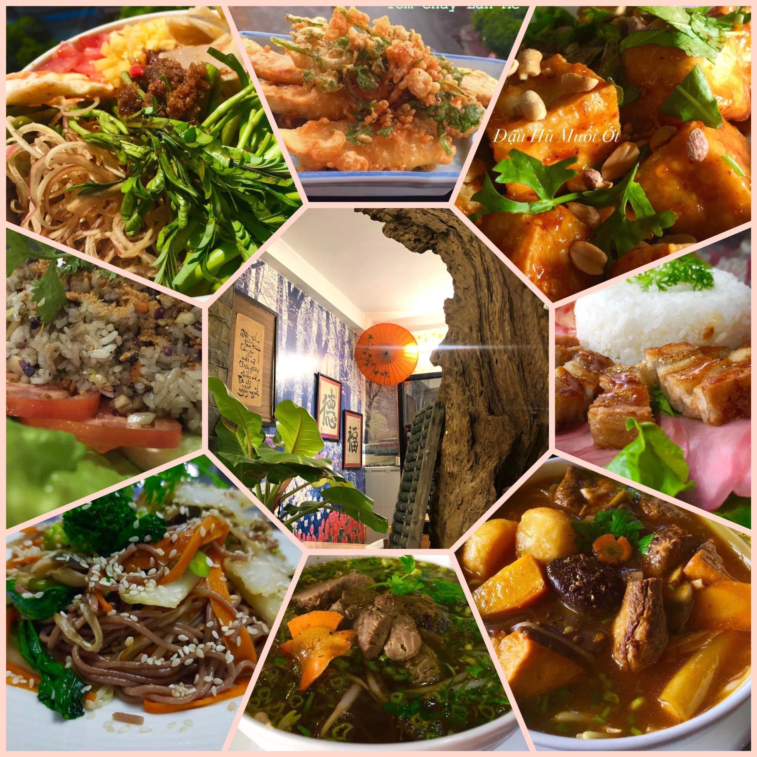 Quán Thuần Chay Xanh (Ảnh: internet)