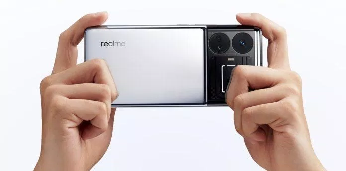 Realme GT 5 có mặt lưng kính nhám cho trải nghiệm cầm nắm tốt (Ảnh: Internet)
