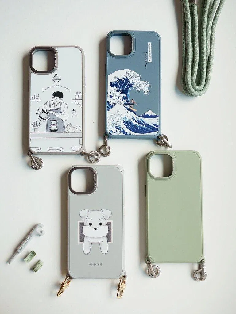 DEVILCASE còn có dịch vụ tự thiết kế ốp lưng điện thoại theo sở thích của bạn. (Ảnh: Internet)