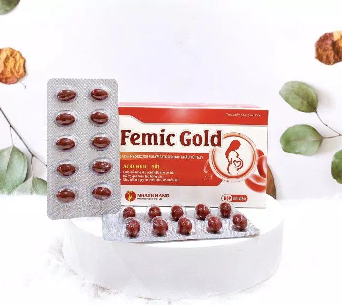 Sắt Femic Gold (Ảnh: Internet) Sắt Femic Gold (Ảnh: Internet)