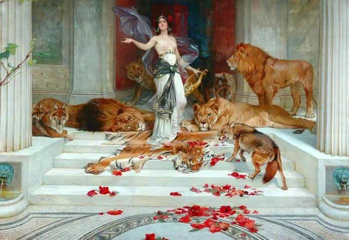 Tranh vẽ Circe (Ảnh: Internet)