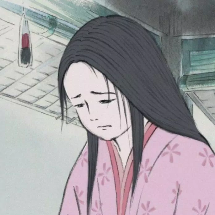 Kaguya buồn khi phải xa ba mẹ (Ảnh: internet)