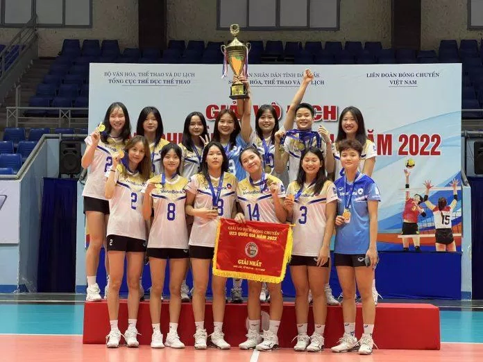 Đội nữ Ngân hàng Công thương nắm giữ ngôi vô địch 2 mùa giải liên tiếp (Ảnh: Internet) Đội nữ Ngân hàng Công thương nắm giữ ngôi vô địch 2 mùa giải liên tiếp (Ảnh: Internet)