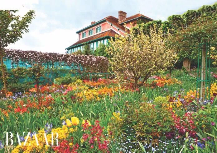 Vườn hoa Monet - Pháp - nguồn: Internet