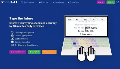 Web luyện gõ 10 ngón online (Ảnh: Internet)