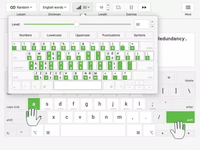 Web luyện gõ 10 ngón online (Ảnh: Internet)