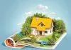 Xây dựng ngôi nhà với phong thủy tốt (Ảnh: Internet)