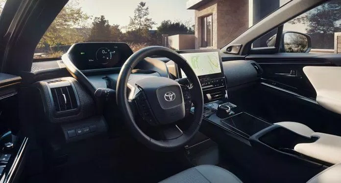 Nội thất của xe Toyota bZ4X (Ảnh: Internet) Nội thất của xe Toyota bZ4X (Ảnh: Internet)