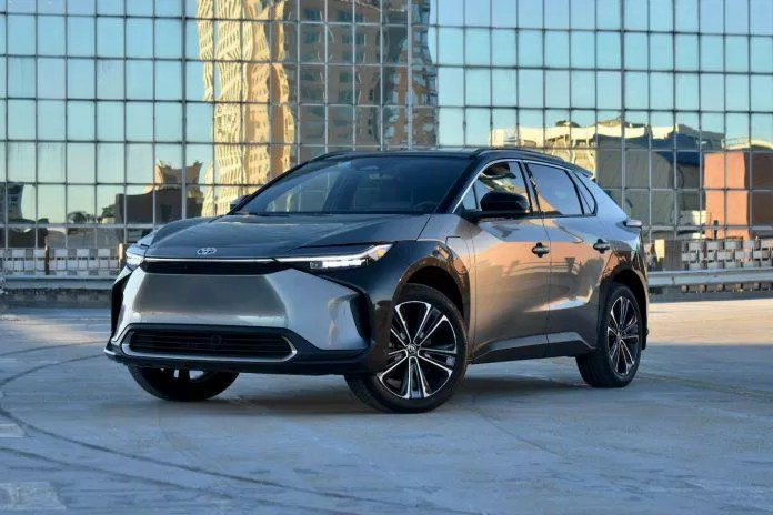 Xe ô tô điện bZ4X của Toyota (Ảnh: Internet) Xe ô tô điện bZ4X của Toyota (Ảnh: Internet)