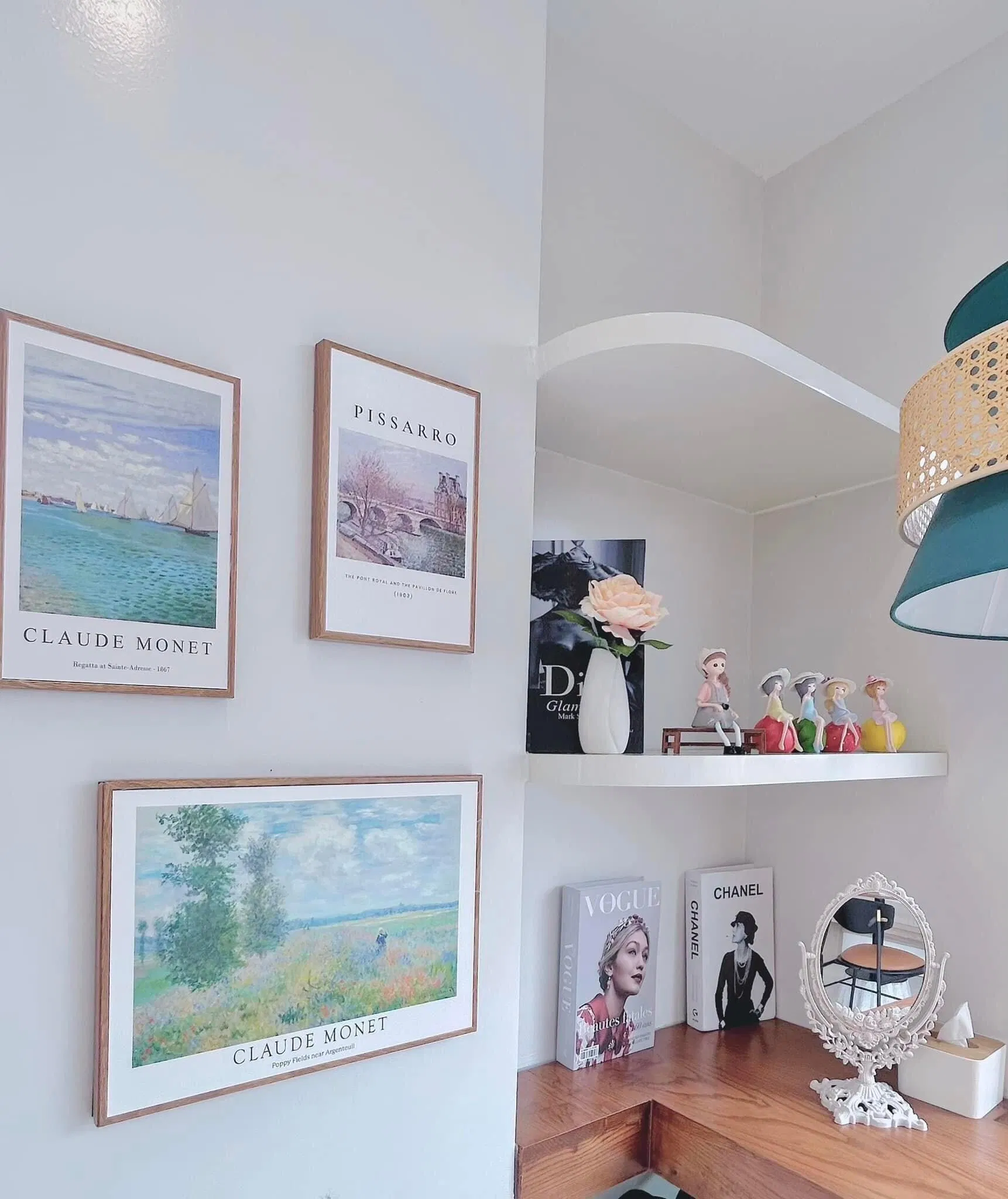 Những góc được decor xinh xắn (Nguồn: Internet)