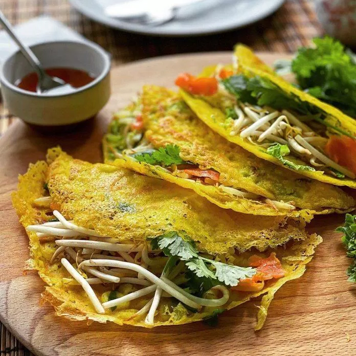 Bánh xèo - món ăn đậm chất người miền trung
