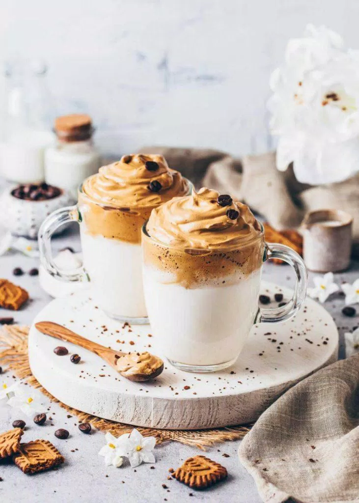 Cách pha cafe bọt biển 