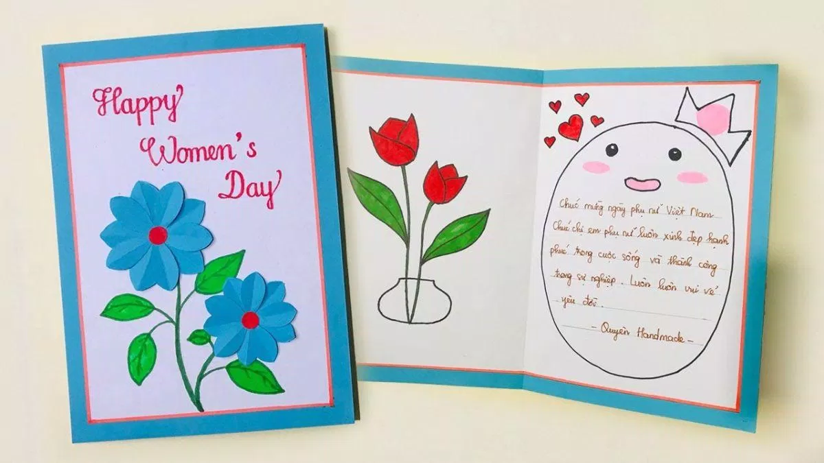 20+ ý tưởng làm thiệp 20/10 đẹp (Ảnh: Internet) 20+ ý tưởng làm thiệp 20/10 đẹp (Ảnh: Internet)