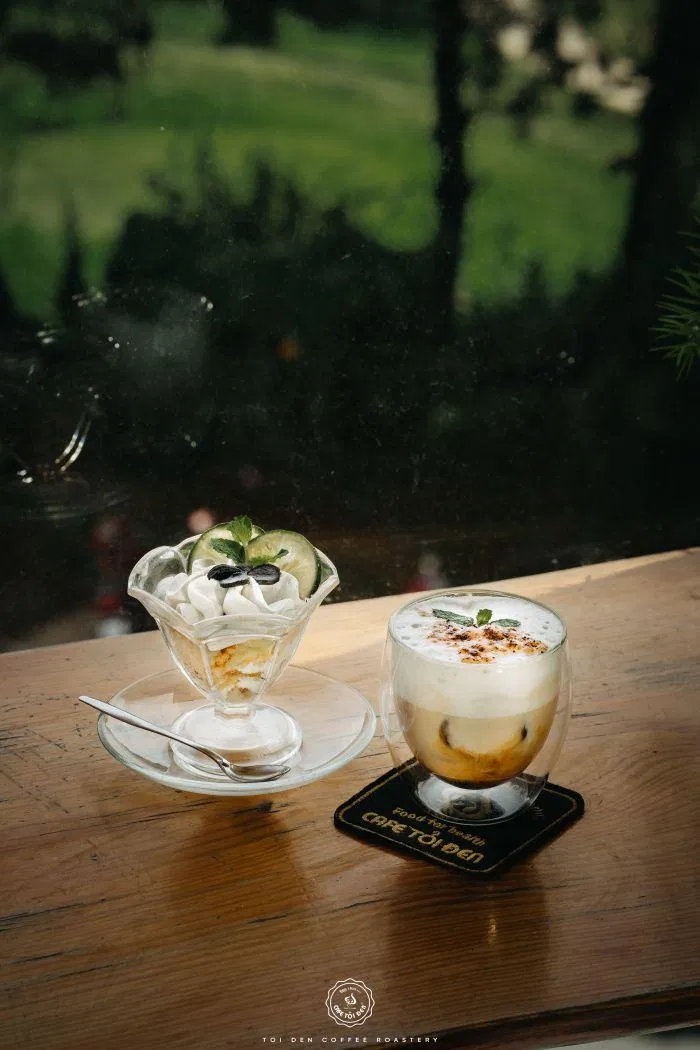 Cafe Tỏi Đen (Nguồn: Internet)