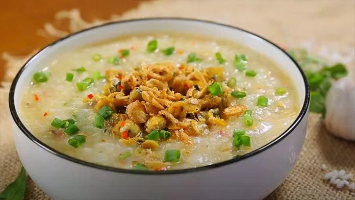 Cháo hến giàu dinh dưỡng