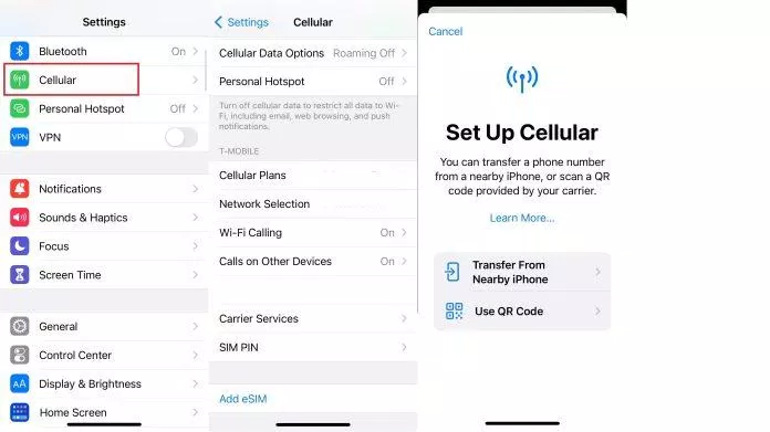 Cách kích hoạt eSIM iPhone 15 (Ảnh: Internet) Cách kích hoạt eSIM iPhone 15 (Ảnh: Internet)