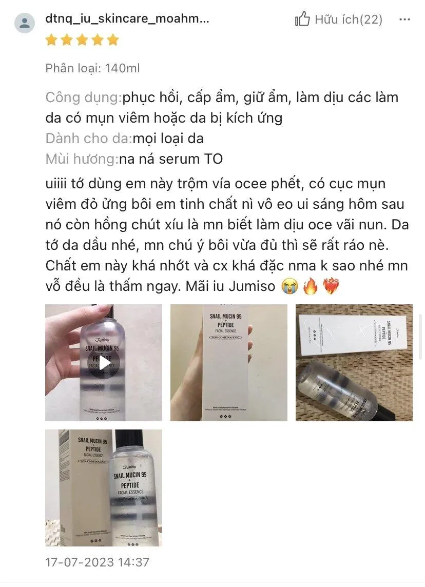 Đánh giá của người dùng về sản phẩm (Nguồn: BlogAnChoi)