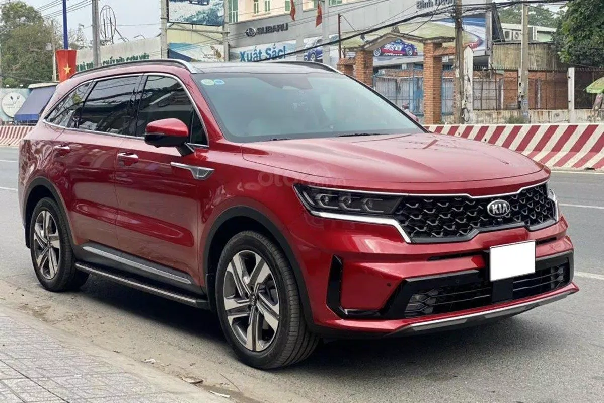 Mức giá của Kia Sorento 2021 vẫn còn giữ được nhiệt (Ảnh: Internet)