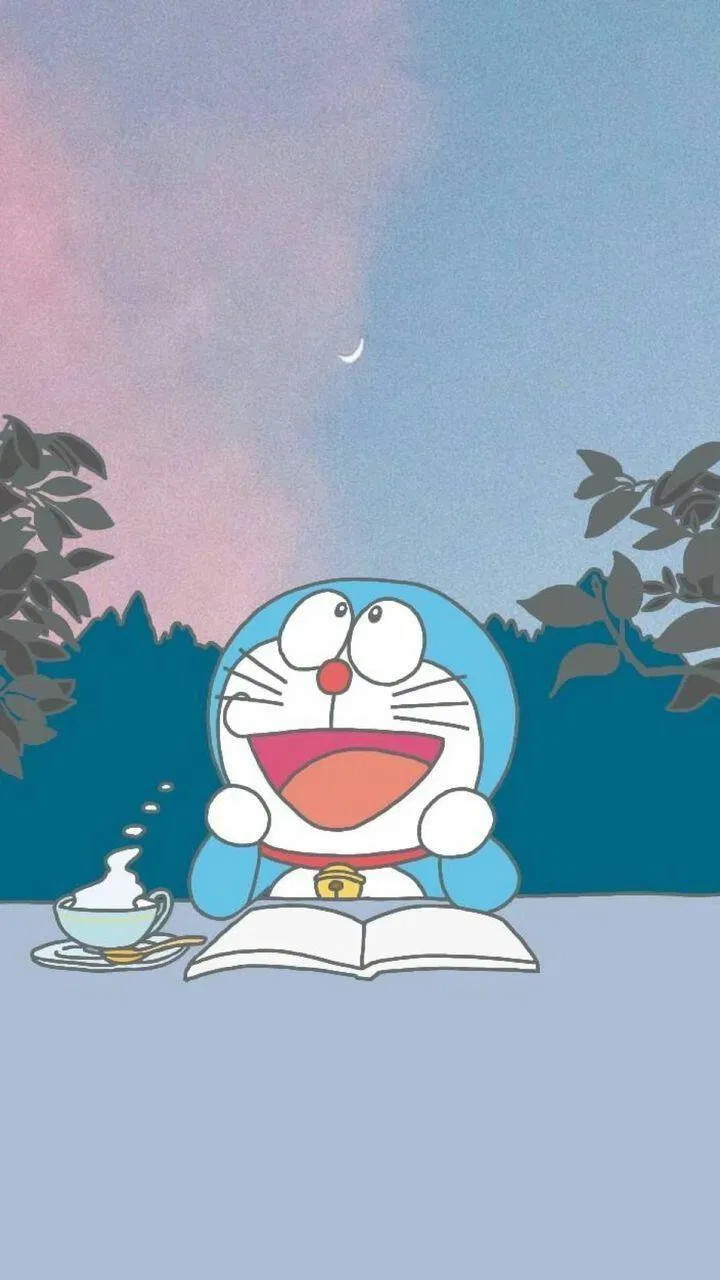 Hình nền Doraemon và những người bạn (Nguồn: Internet)