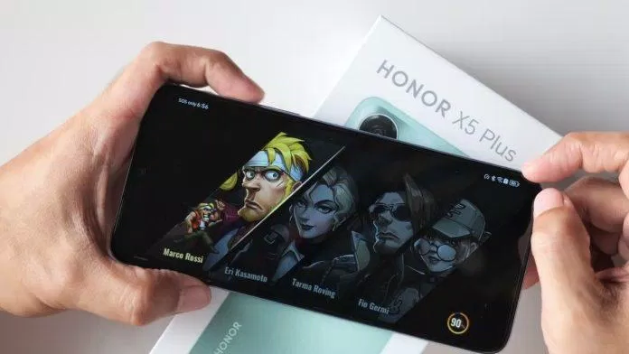 Honor X5 Plus có thể chơi tốt các game nhẹ, nhưng đối với game nặng thì sẽ bị nóng và giật lag (Ảnh: Internet)
