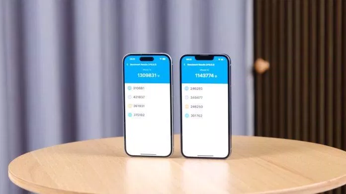 iPhone 15 có điểm Antutu cao hơn so với iPhone 14 ( Ảnh: Internet)