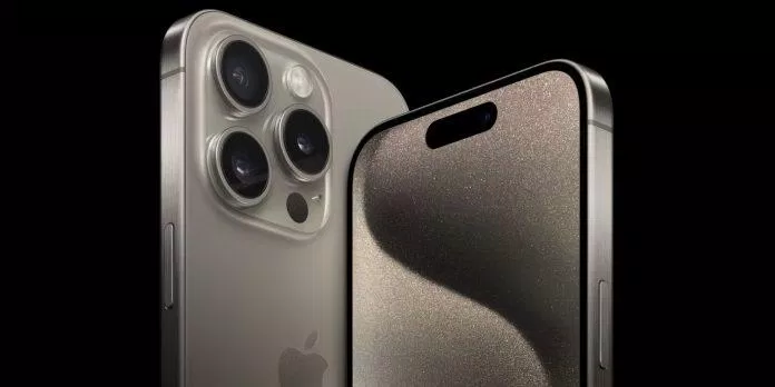 Mặt trước và mặt sau của iPhone 15 Pro Max (Ảnh: Internet)