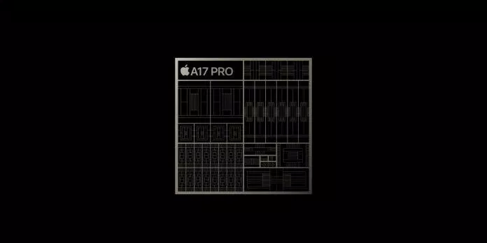 Chip A17 Pro của iPhone 15 Pro (Ảnh: Internet) Chip A17 Pro của iPhone 15 Pro (Ảnh: Internet)