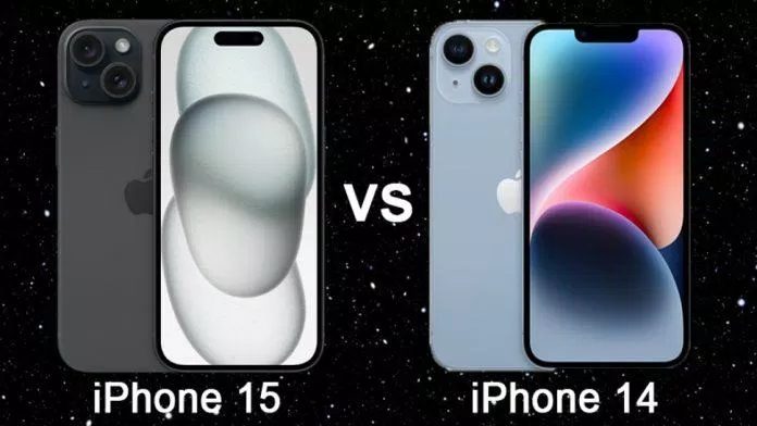 iPhone 15 được làm mặt lưng nhám ít bám mồ hôi và dấu vân tay hơn trên iPhone 14 ( Ảnh: Internet)