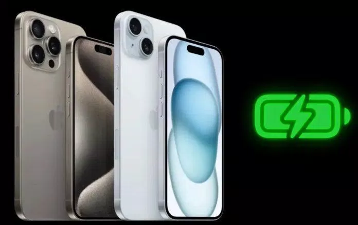 iPhone 15 có công suất sạc tối đa 20W tương tự như trên iPhone 14 ( Ảnh: Internet)