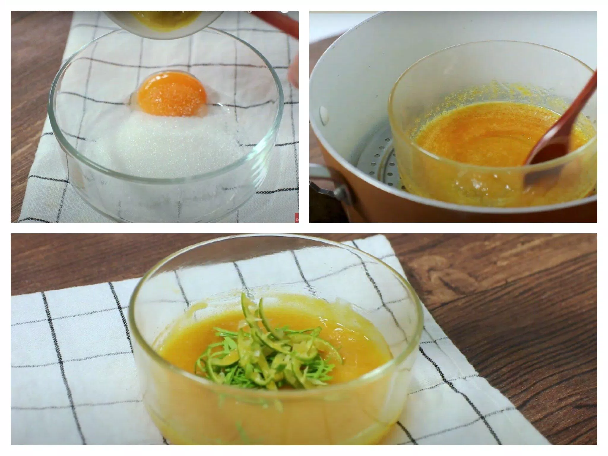 Làm sốt mù tạt trứng gà