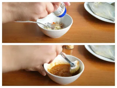 Làm sốt ướp cá