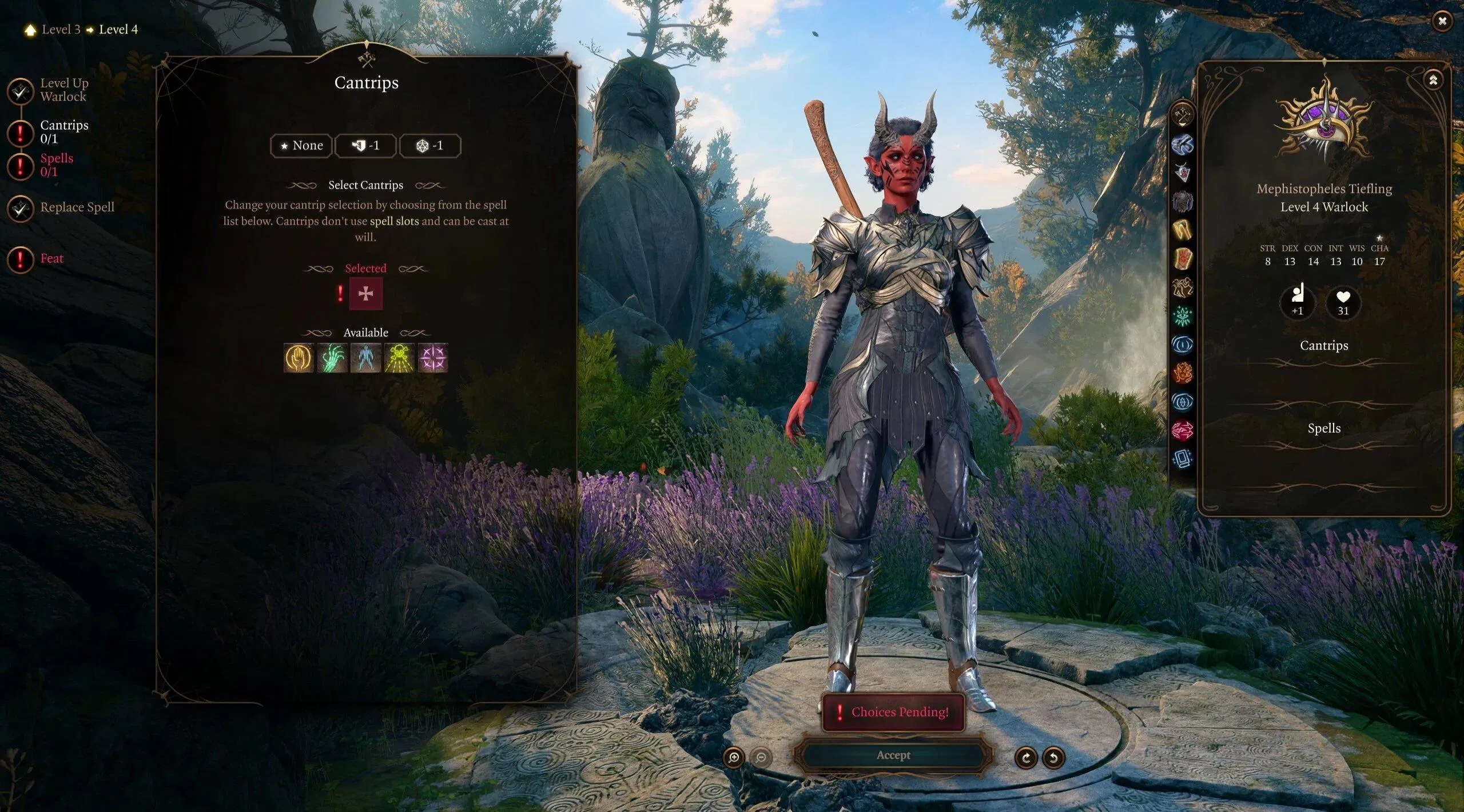 Tùy chỉnh nhân vật trong Baldur's Gate 3 (Ảnh: Internet) Baldurs Gate 3 - Ứng cử viên cho danh hiệu Game of the year baldur s gate baldur s gate 3 game game of the year game pc GOTY lịch sử nhân vật nổi bật thành tích